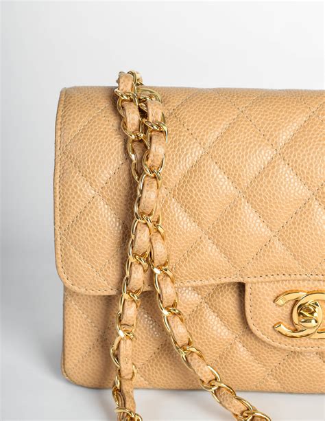 Chanel beige handbags